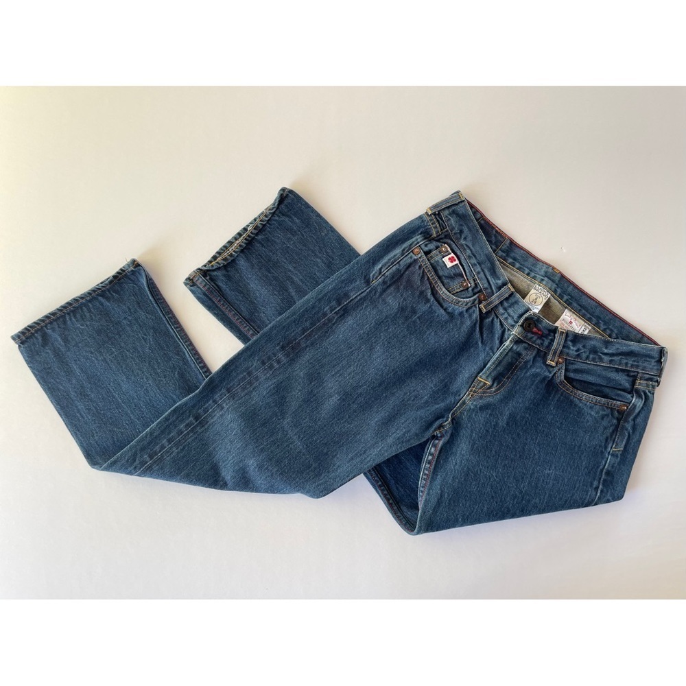 Lucky Brand Dungarees Red Edge Crop Jeans 8/29